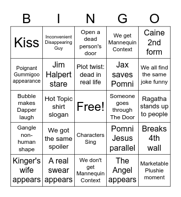 TADC BINGO Card