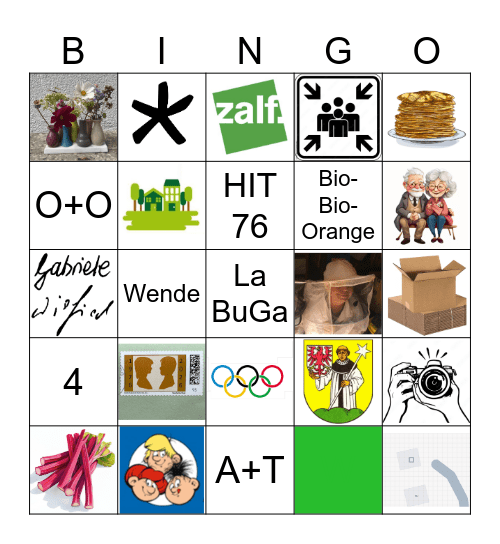 Gabriele & Wilfried - 50 Jahre Bingo Card