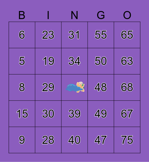 Eagle Insomnia: Sleepy Time Bingo Card