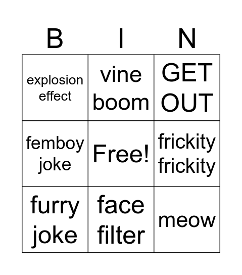 7-ElevenZ Bingo Card