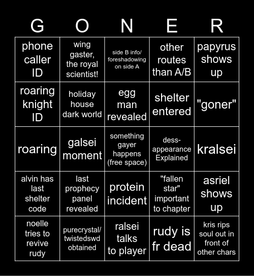 chapter 6 bingo!!! Bingo Card