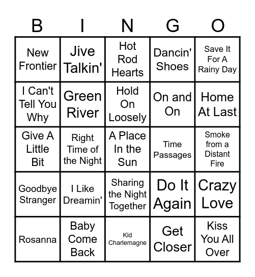 A Bigger Boat Bingo Card