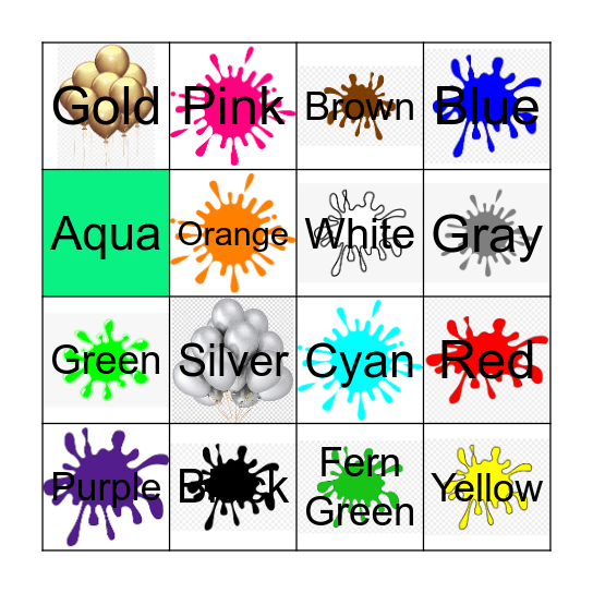 SAPPHIRE Bingo Card