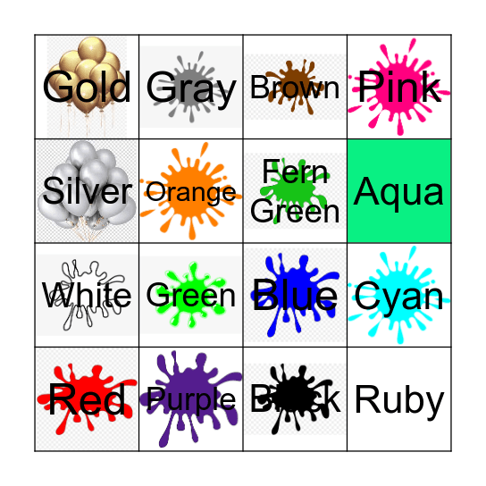 SAPPHIRE Bingo Card
