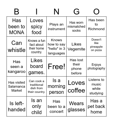 Break Time Bingo ☕ Bingo Card