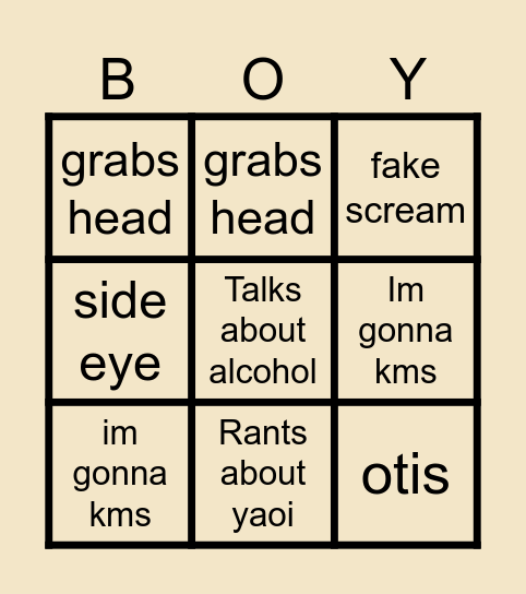 Apollo Bingo Card