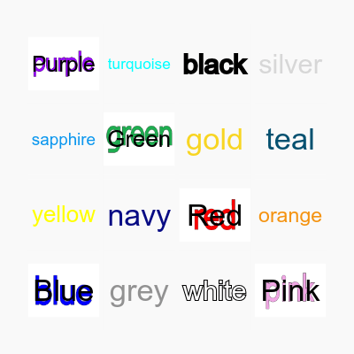 Vocabulary Bingo Card