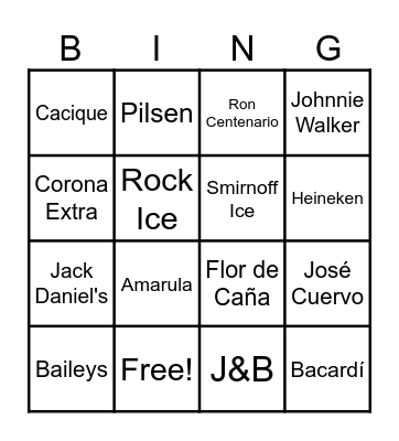 Chisco Bingo Card