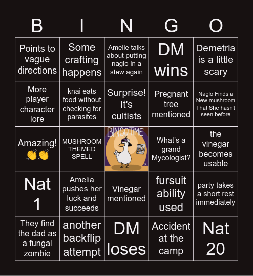 Altered Interlude E4 | The Sapwood Bingo Card