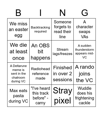 Chapter 3 Bing (Meta) Bingo Card
