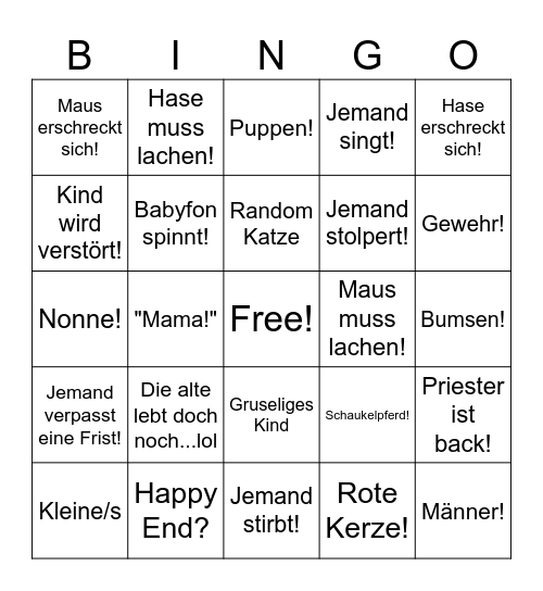 Heimtürkisch 2 Bingo Card