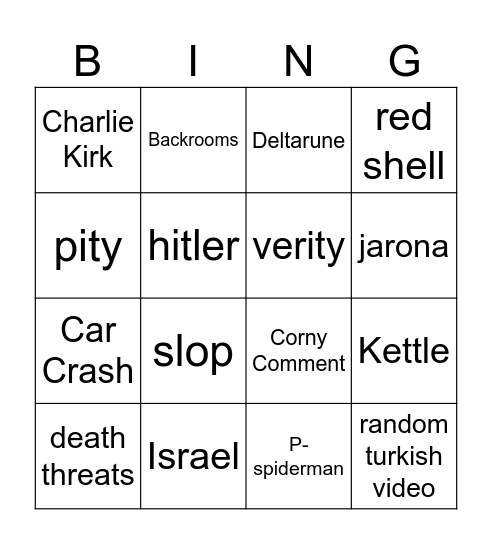bingo 1111 Bingo Card