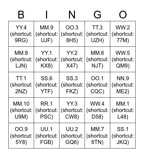 Are You Smarter Than a 5th Grader Bingo Card