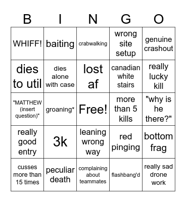 maggie bingo v1 Bingo Card