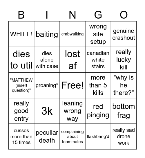 maggie bingo v1 Bingo Card