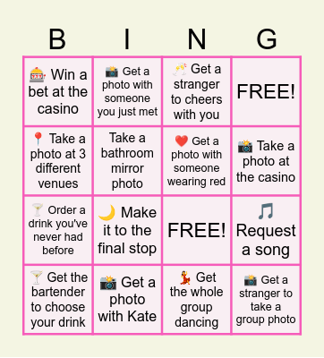Birthday Bingo! Bingo Card