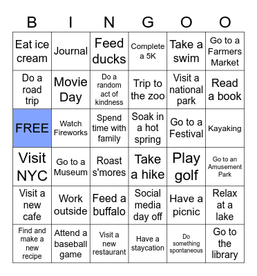 Wingo Bingo Card