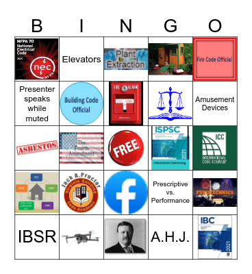 CORE Bingo Card