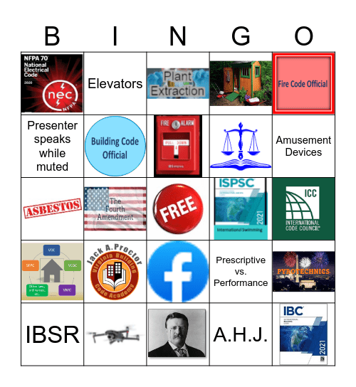 CORE Bingo Card