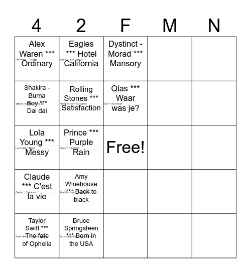 "BACK TO SCHOOL BINGO" Bingo Card