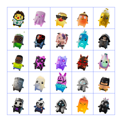 Fortnite sprite locker Bingo Card