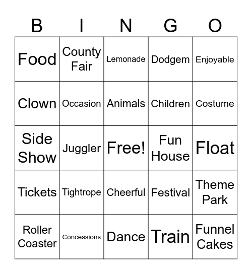 BRYANT APPRECIATES YOU BINGO!!! Bingo Card