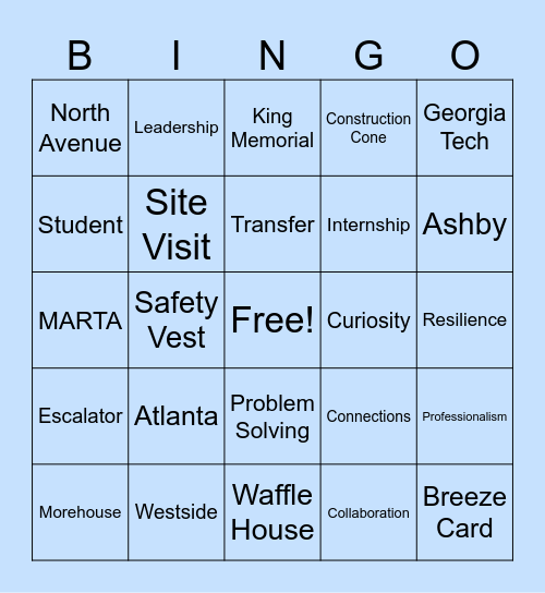 HNTBingo Card