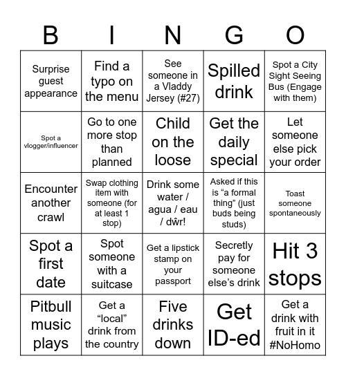 G3t Firked Up Bingo Card