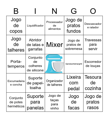 Arianny e Mayron Bingo Card