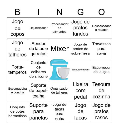 Arianny e Mayron Bingo Card