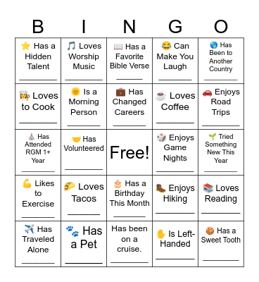 🌿 R.E.F.I.N.E.D. Human Bingo Card
