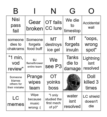 TEA bingo Card