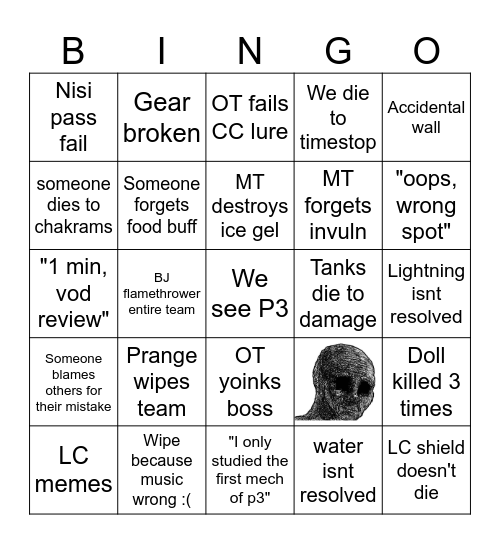 TEA bingo Card
