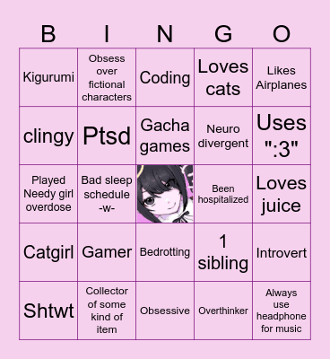 Scarlet bingo :3 Bingo Card