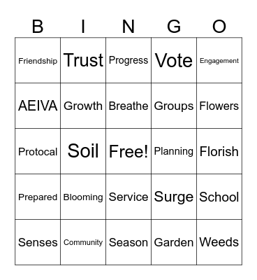 Tri-County(AL) Links in Bloom Bingo Card