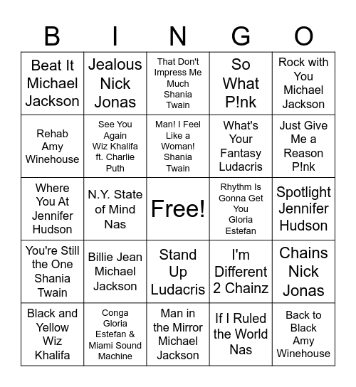 Virgo Season: Born to Be a Star Bingo Card