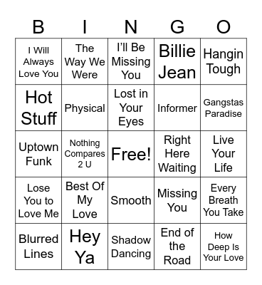 Jordan from State Farm Bingo Card