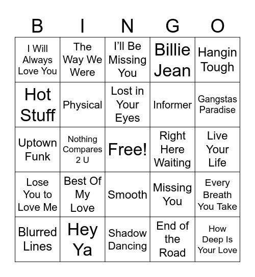 Jordan from State Farm Bingo Card
