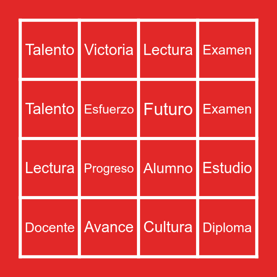 BINGO UTP Bingo Card