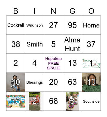 Hopetree Hawaii BINGO Card