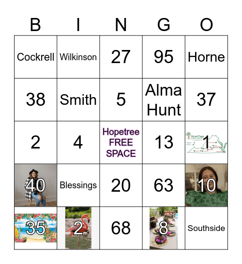 Hopetree Hawaii BINGO Card