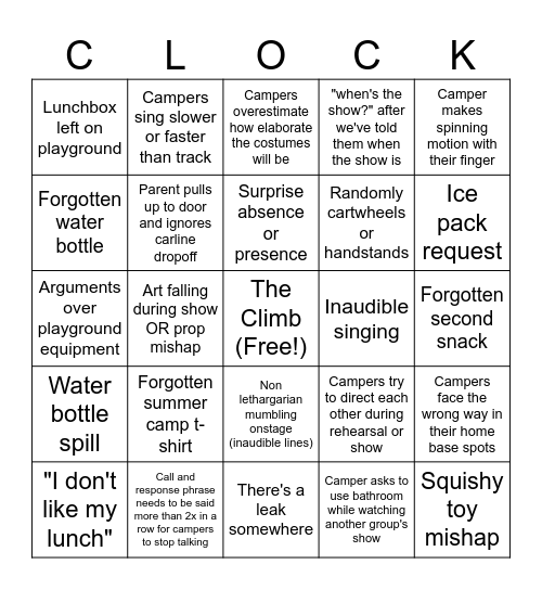 Phantom Tollbooth Bingo! Bingo Card