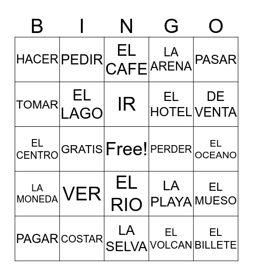 YOU WILL WIN Bingo Card