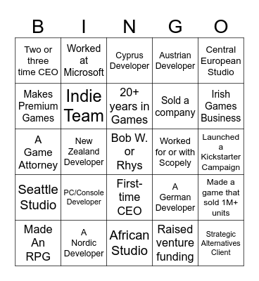 EU CABAL ICEBREAKER 2026 Bingo Card