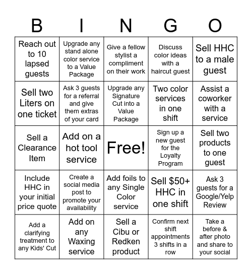 2026 Back to School Bingo Card