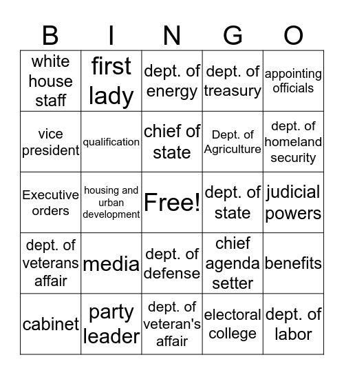 My Bingo Card