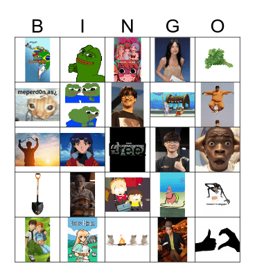 Cagadas 2K26 Bingo Card