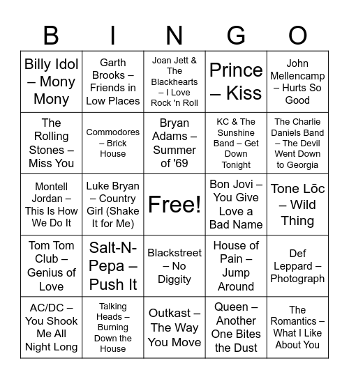 814 v1 Bingo Card