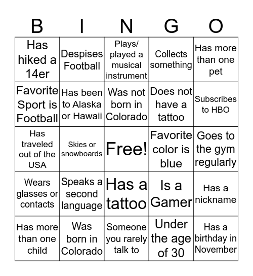 Lab Week Bingo! Bingo Card