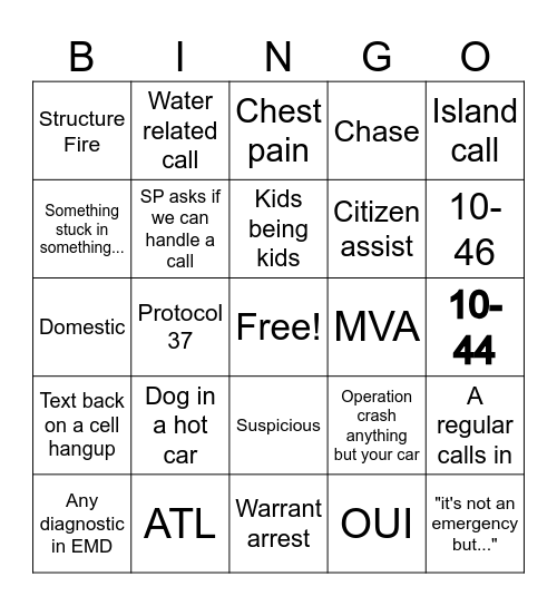 SaturYAY Bingo! Bingo Card